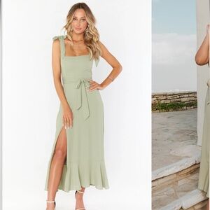 Show Me Your Mumu green dress